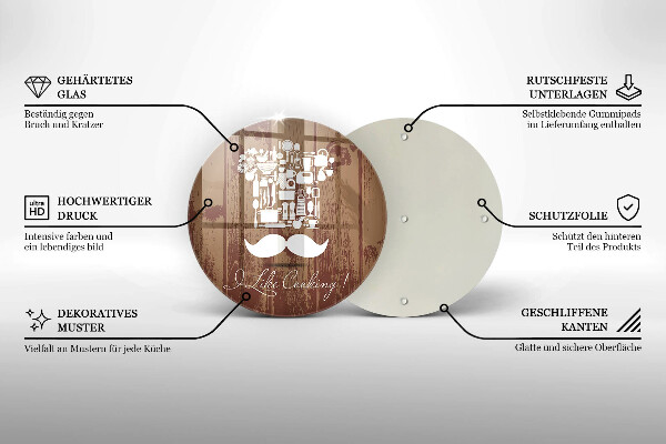 Tocător de bucătărie I like cooking