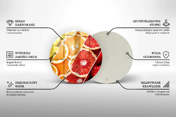 Tocător de bucătărie Fructe colorate