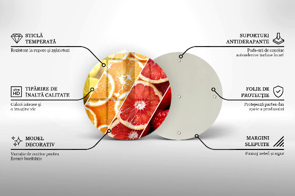 Tocător de bucătărie Fructe colorate