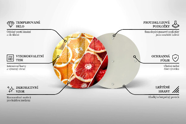 Tocător de bucătărie Fructe colorate