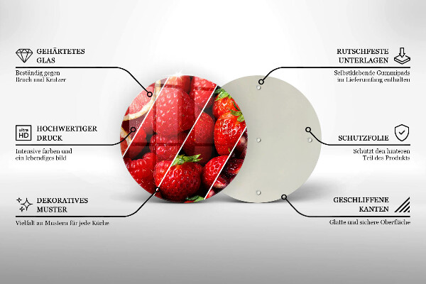 Tocător de bucătărie Fructe colorate