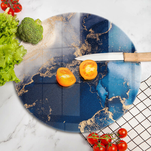 Tocător de bucătărie Fundal elegant și auriu