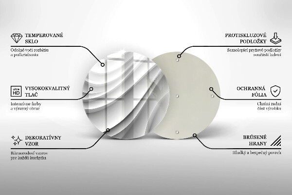 Tocător de bucătărie Linii geometrice