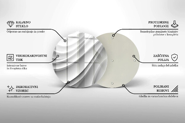 Tocător de bucătărie Linii geometrice