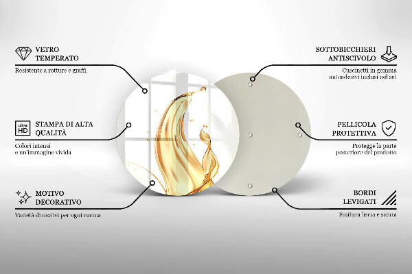 Tocător de bucătărie ulei de masline