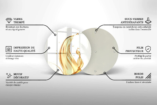 Tocător de bucătărie ulei de masline