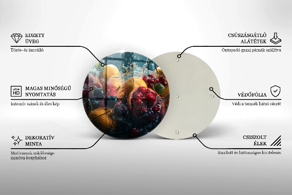 Tocător de bucătărie Fructe în apă