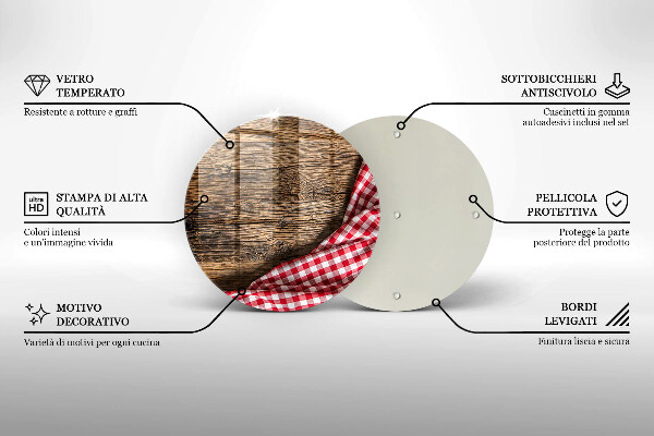 Tocător de bucătărie Masa de lemn