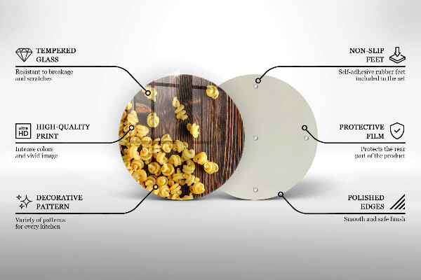 Tocător de bucătărie Paste pe masă