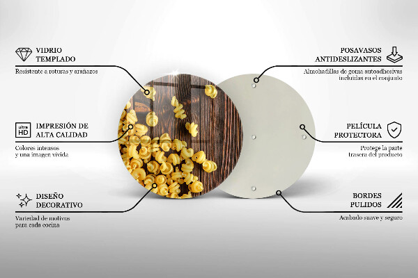 Tocător de bucătărie Paste pe masă