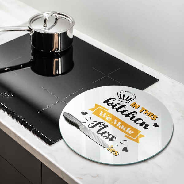 Tocător de bucătărie In this kitchen we made mess and memories