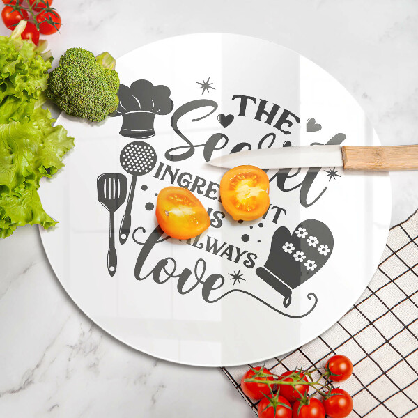 Tocător de bucătărie Inscripție propoziție
