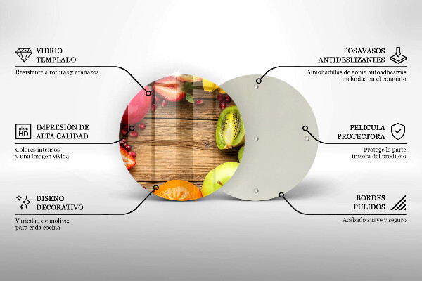 Tocător de bucătărie Fructe proaspete