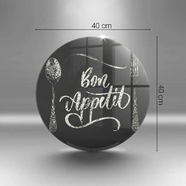 Tocător de bucătărie Inscripție Bon appetit