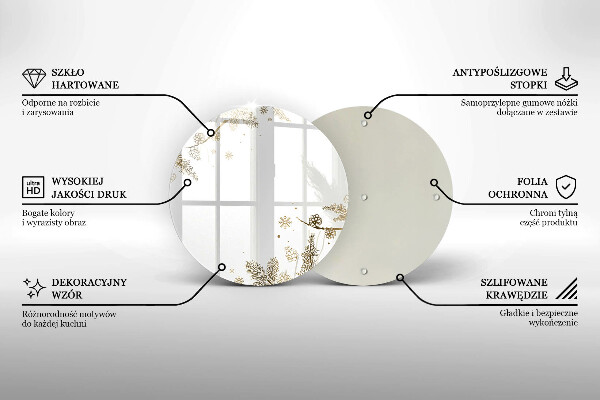 Tocător de bucătărie Decoratiuni de iarna