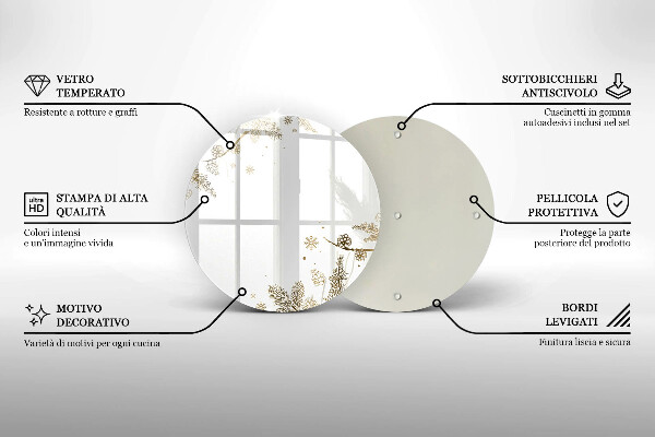 Tocător de bucătărie Decoratiuni de iarna