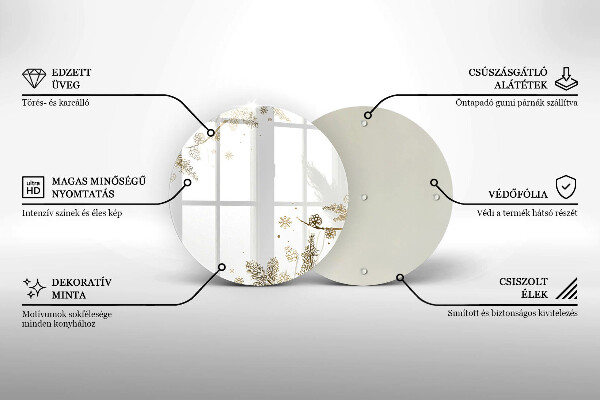 Tocător de bucătărie Decoratiuni de iarna