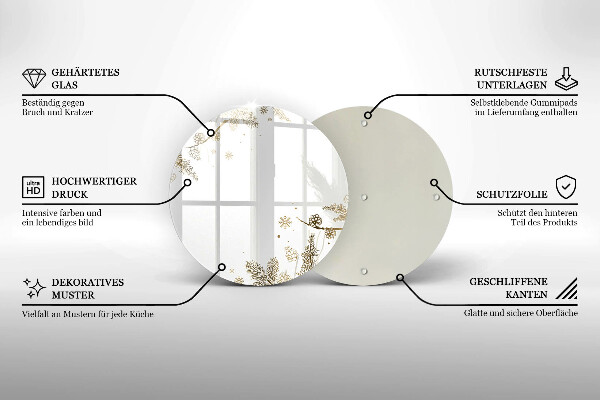 Tocător de bucătărie Decoratiuni de iarna