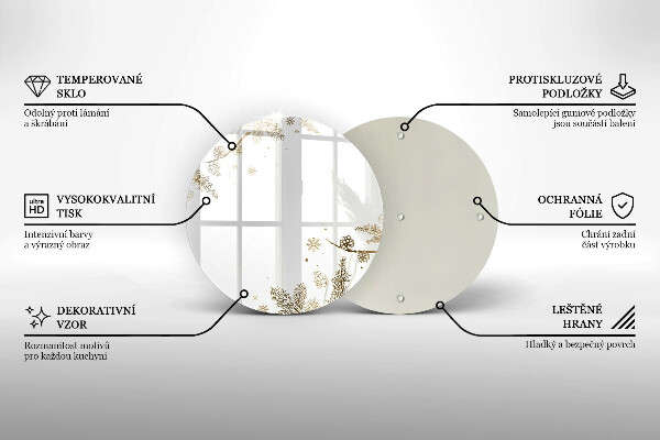 Tocător de bucătărie Decoratiuni de iarna