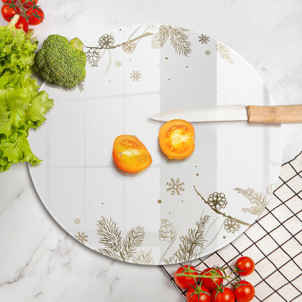 Tocător de bucătărie Decoratiuni de iarna