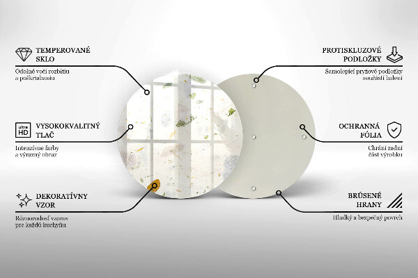 Tocător de bucătărie Frunze cazatoare