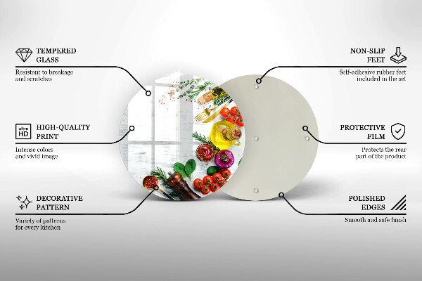 Tocător de bucătărie Legume și condimente
