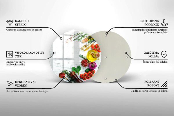 Tocător de bucătărie Legume și condimente