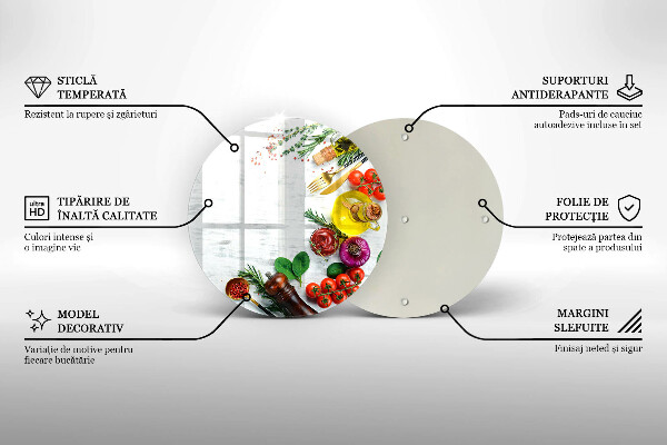 Tocător de bucătărie Legume și condimente