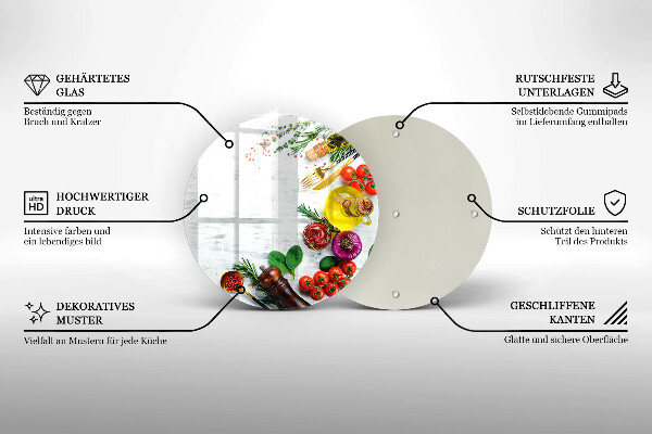 Tocător de bucătărie Legume și condimente