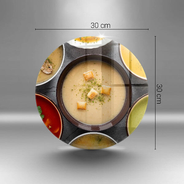 Tocător de bucătărie Supe colorate