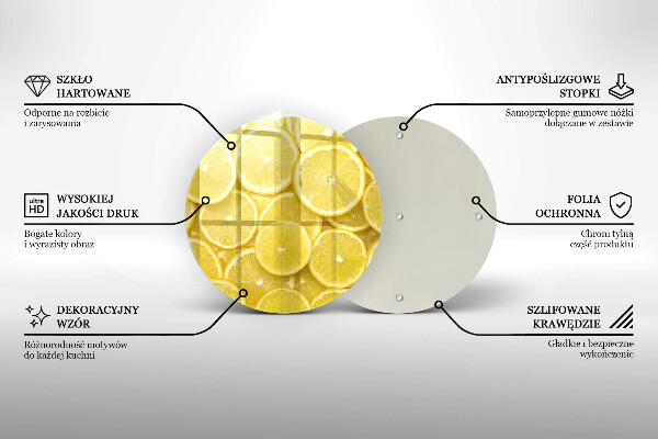 Tocător de bucătărie Fructe de lamaie