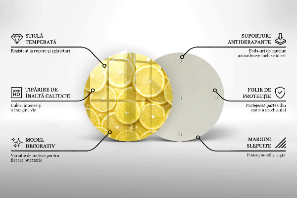 Tocător de bucătărie Fructe de lamaie