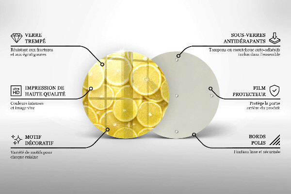 Tocător de bucătărie Fructe de lamaie