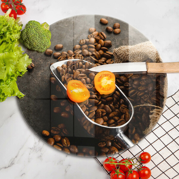 Tocător de bucătărie Boabe de cafea