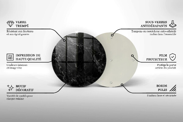 Tocător de bucătărie Marmură elegantă