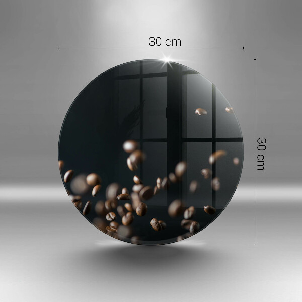 Tocător de bucătărie Căderea boabelor de cafea