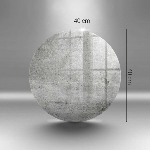 Tocător din sticlă Textura de beton