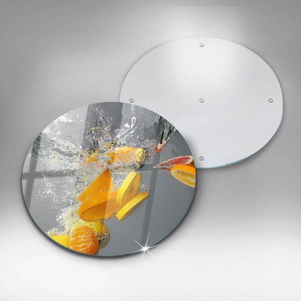 Tocător de bucătărie Lămâi în apă