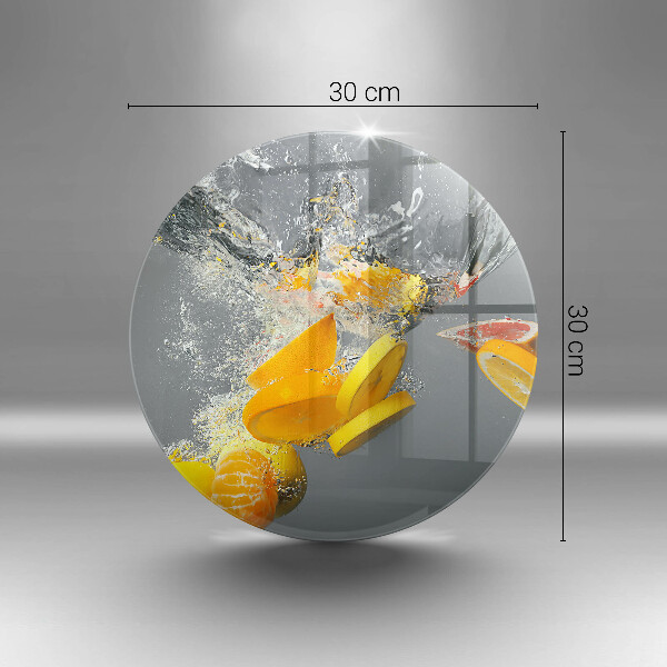 Tocător de bucătărie Lămâi în apă
