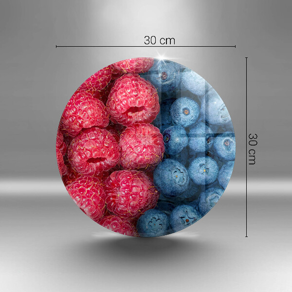 Tocător de bucătărie Fructe de zmeură și afine