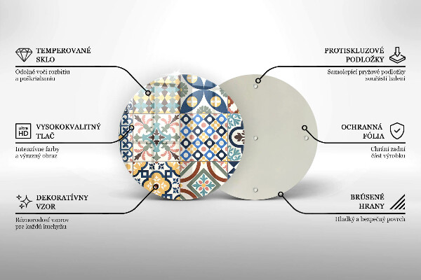 Tocător de bucătărie Placi decorative