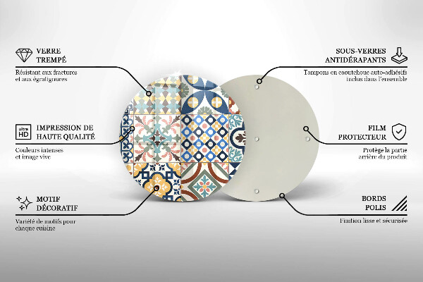 Tocător de bucătărie Placi decorative