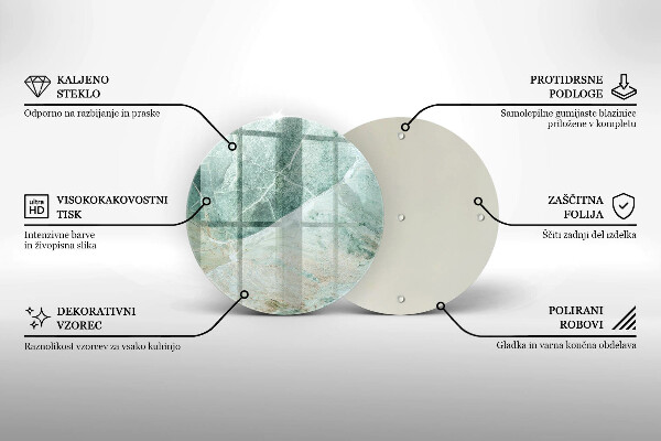 Tocător de bucătărie Structură de piatră