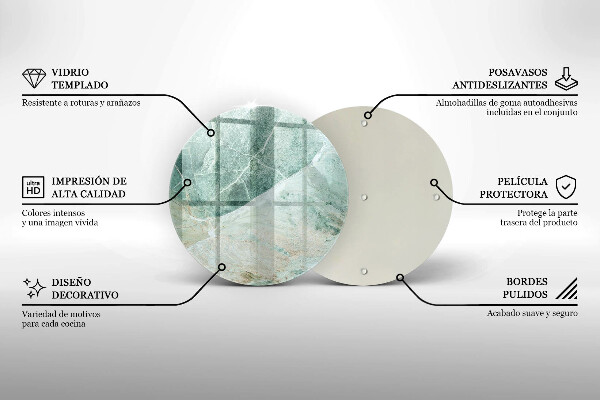 Tocător de bucătărie Structură de piatră