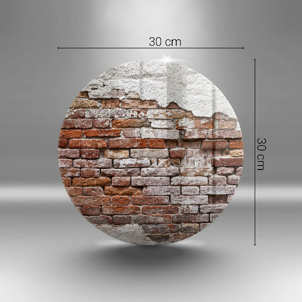 Tocător de bucătărie Zid vechi de cărămidă și beton