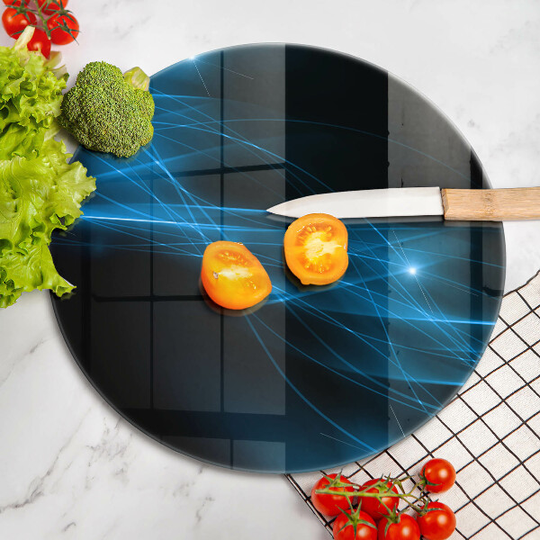 Tocător de bucătărie Fum albastru abstract