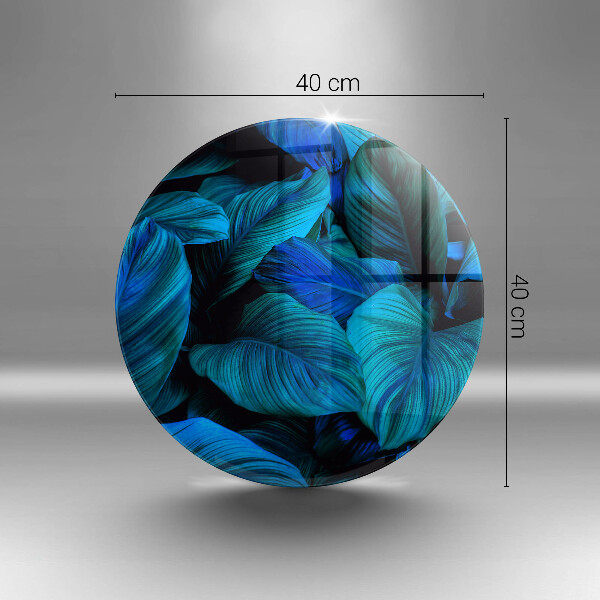 Tocător de bucătărie Frunzele vegetației junglei