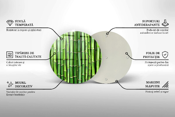 Tocător de bucătărie bambus din natură