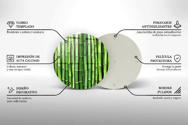 Tocător de bucătărie bambus din natură