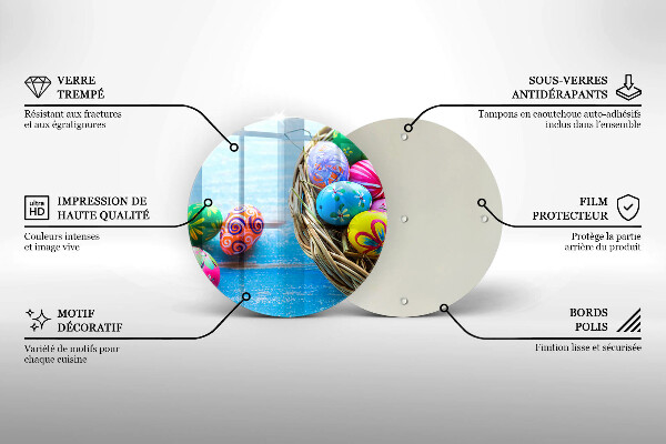 Tocător de bucătărie Ouă de Paște Ouă de Paște